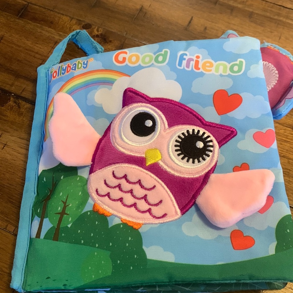 Jolly baby Good friend Cloth Book
